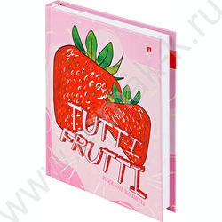 Бизнес-блокнот 160л А6 тв.обл. "Tutti Fruiti" | Фото 1