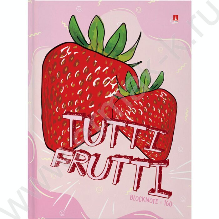 Бизнес-блокнот 160л А6 тв.обл. "Tutti Fruiti" | Фото 2