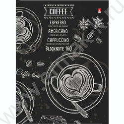Бизнес-блокнот 160л А6 тв.обл. "Caffee nero" | Фото 2
