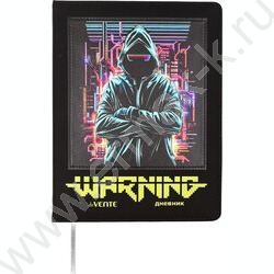 Дневник 1-11кл. /тв.обл. /иск.кожа  /шелкография /аппликация /ляссе "Cyber" NEW | Фото 1