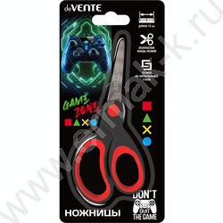 Ножницы 13см детские Gamer /прорезин.кольца /блистер | Фото 2