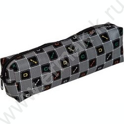 Пенал-прямоугольный 20*7*3,5см "Classic style", молния, текстиль. /ассорти | Фото 2