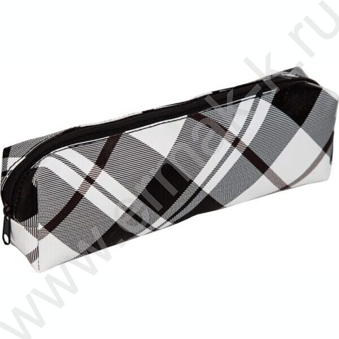 Пенал-прямоугольный 20*7*3,5см "Classic style", молния, текстиль. /ассорти | Фото 3