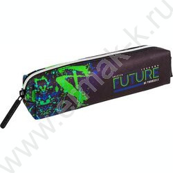 Пенал-прямоугольный 21*4*4см "Future", молния, иск.кожа, с подкладом | Фото 1