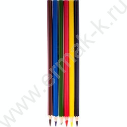 Карандаши акварельные  6цв Mondeluz европодвес (KIN 3715) | Фото 2