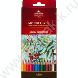 Карандаши акварельные 12цв Mondeluz европодвес (KIN 3716) | Фото 1