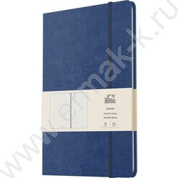 Блокнот  96л А4- иск.кожа "Joy Book. Летние сумерки" /ляссе, крепл-резинка | Фото 1