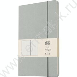 Блокнот  96л А4- иск.кожа "Joy Book. Сахарный лед" /ляссе, крепл-резинка | Фото 1