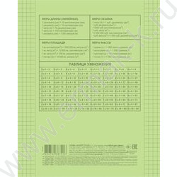 Тетрадь  12л клетка пл.обл."Зеленая" | Фото 2