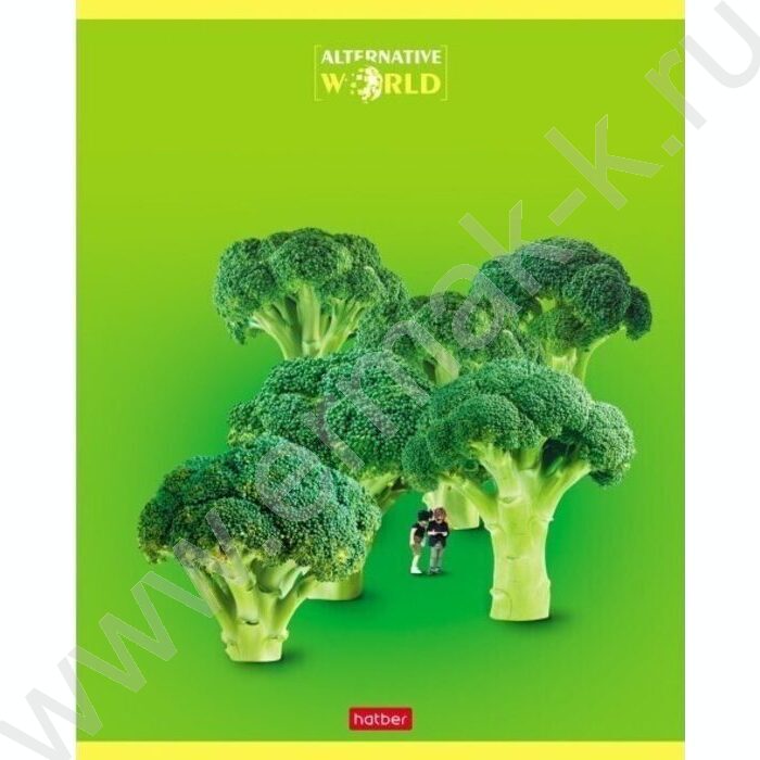 Тетрадь  40л клетка "Альтернативный мир" ассорти | Фото 5