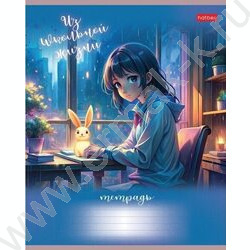 Тетрадь  40л клетка "Из школьной жизни" ассорти | Фото 3
