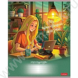 Тетрадь  40л клетка "Из школьной жизни" ассорти | Фото 5
