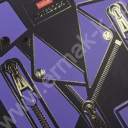 Тетрадь  48л клетка/спираль "FASHION" /3D фольга/мат. лам. /4вида | Фото 5