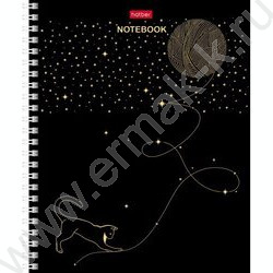 Тетрадь  48л клетка/спираль "Золотая магия" /3D фольга/мат. лам. /4вида | Фото 4