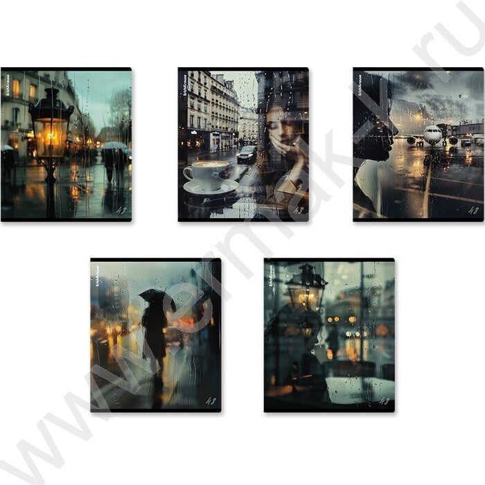 Тетрадь  48л клетка "Outside" /глянц.лам. /ассорти | Фото 1