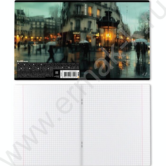 Тетрадь  48л клетка "Outside" /глянц.лам. /ассорти | Фото 7