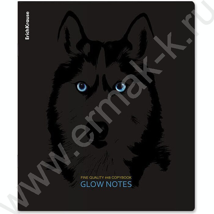 Тетрадь  48л клетка "Gaze" /лам. soft-touch + выбор. УФ-лак /ассорти | Фото 4