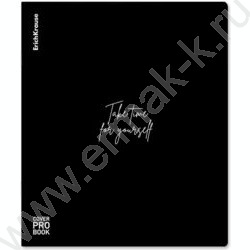 Тетрадь  48л А5+ клетка/пластик обл./ "Words" /черный /ассорти | Фото 3