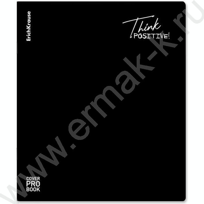 Тетрадь  48л А5+ клетка/пластик обл./ "Words" /черный /ассорти | Фото 4