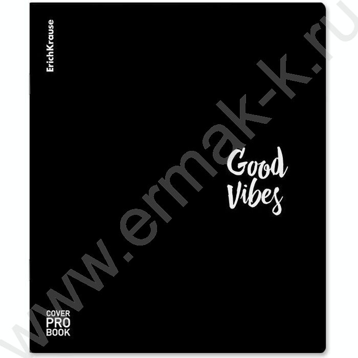 Тетрадь  48л А5+ клетка/пластик обл./ "Words" /черный /ассорти | Фото 5