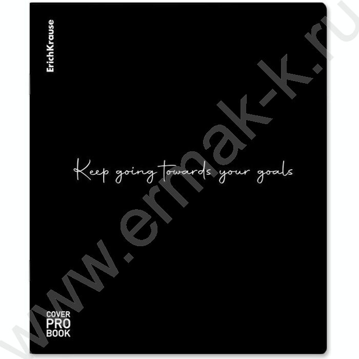 Тетрадь  48л А5+ клетка/пластик обл./ "Words" /черный /ассорти | Фото 6