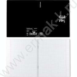 Тетрадь  48л А5+ клетка/пластик обл./ "Words" /черный /ассорти | Фото 7