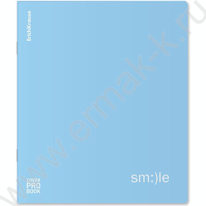 Тетрадь  48л А5+ клетка/пластик обл./ "Symbol" /голубой /ассорти | Фото 2