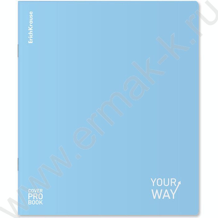 Тетрадь  48л А5+ клетка/пластик обл./ "Symbol" /голубой /ассорти | Фото 5