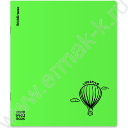 Тетрадь  48л А5+ клетка/пластик обл./ "Motion" /зеленый /ассорти | Фото 2