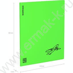 Тетрадь  48л А5+ клетка/пластик обл./ "Motion" /зеленый /ассорти | Фото 8