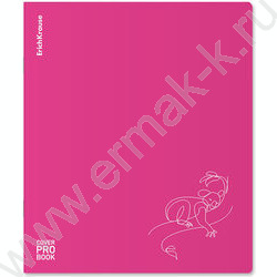 Тетрадь  48л А5+ клетка/пластик обл./ "Silhouette" /розовый /ассорти | Фото 2