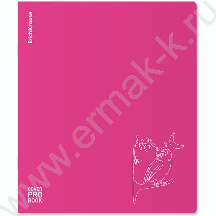 Тетрадь  48л А5+ клетка/пластик обл./ "Silhouette" /розовый /ассорти | Фото 6