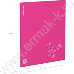 Тетрадь  48л А5+ клетка/пластик обл./ "Silhouette" /розовый /ассорти | Фото 8