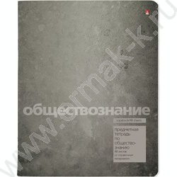 Тетрадь предметная 48л "Stone Color" Обществознание | Фото 1