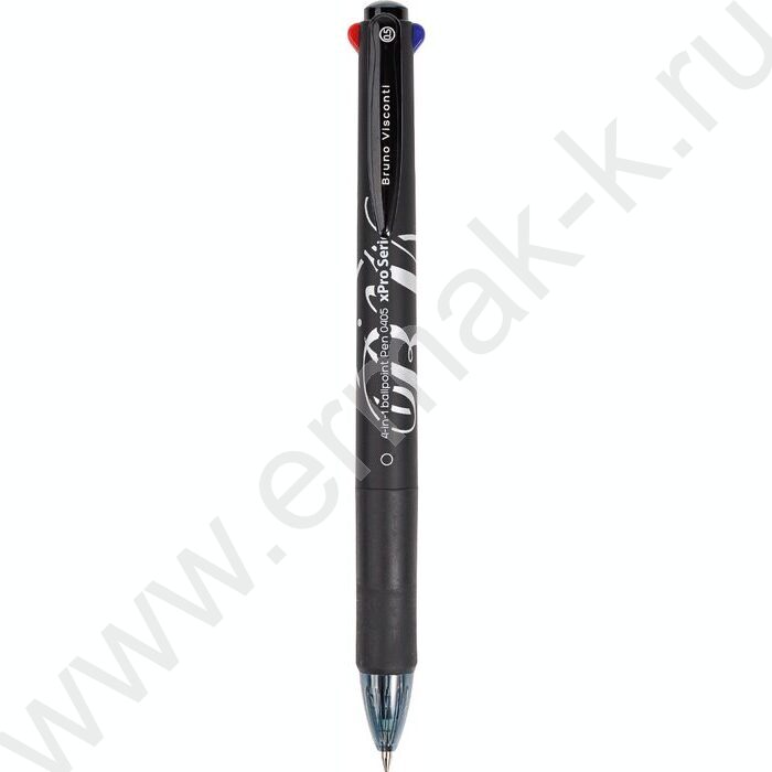 Ручка шар авт xPro 4 цвета чернил 0,5мм | Фото 1