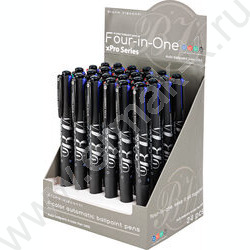 Ручка шар авт xPro 4 цвета чернил 0,5мм | Фото 6