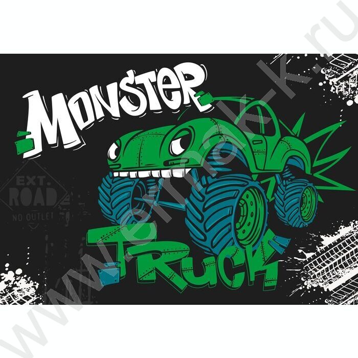 Накладка на стол 330*230мм Monster truck | Фото 1