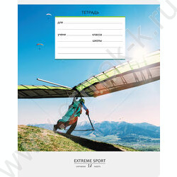 Тетрадь  12л клетка "Спорт" ассорти | Фото 3