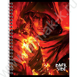 Тетрадь  48л клетка/спираль "Темная сторона" /ассорти, эконом | Фото 5