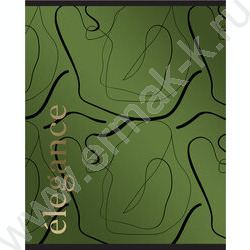 Тетрадь  48л клетка "Elegance" /металлизированный пантон, тиснение фольгой/ ассорти | Фото 2