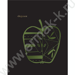 Тетрадь  48л клетка "Elegance" /металлизированный пантон, тиснение фольгой/ ассорти | Фото 3