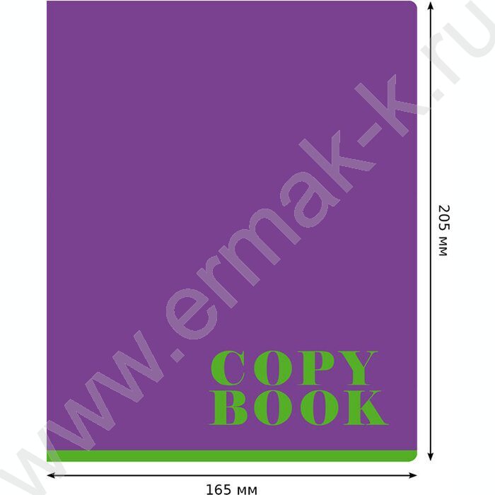Тетрадь  48л клетка "Monocolor" ассорти, эконом | Фото 5