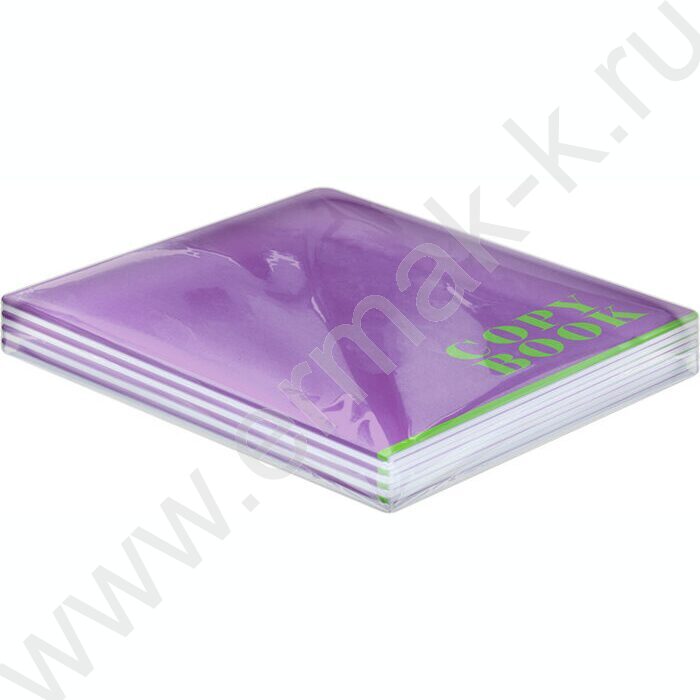 Тетрадь  48л клетка "Monocolor" ассорти, эконом | Фото 7