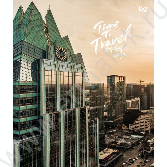 Тетрадь  48л клетка "Архитектура" ассорти | Фото 2