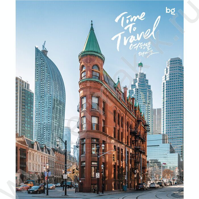 Тетрадь  48л клетка "Архитектура" ассорти | Фото 6