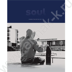 Тетрадь  48л клетка "Добиться успеха" soft-touch ламинация, выб. лак/ ассорти | Фото 2