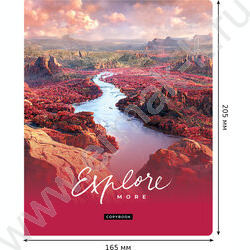 Тетрадь  48л клетка "Жажда странствий" ассорти, эконом | Фото 2