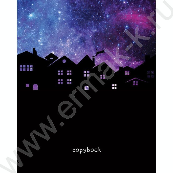 Тетрадь  48л клетка "Котенок" выб. лак/ ассорти | Фото 5