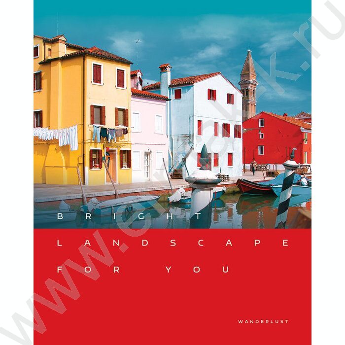 Тетрадь  48л клетка "Местоположение" глянцевая ламинация/ ассорти | Фото 2