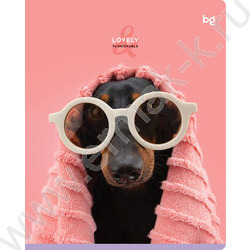 Тетрадь  48л линейка "Lovely" микро sandy-touch лак/ ассорти | Фото 5